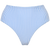 blå og hvid stribet bikini trusse