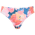 Bikini trusse til kvinder med blomstermotiv i pink, blå og koral