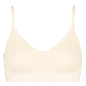 Gul bra top / bøjlefri bh