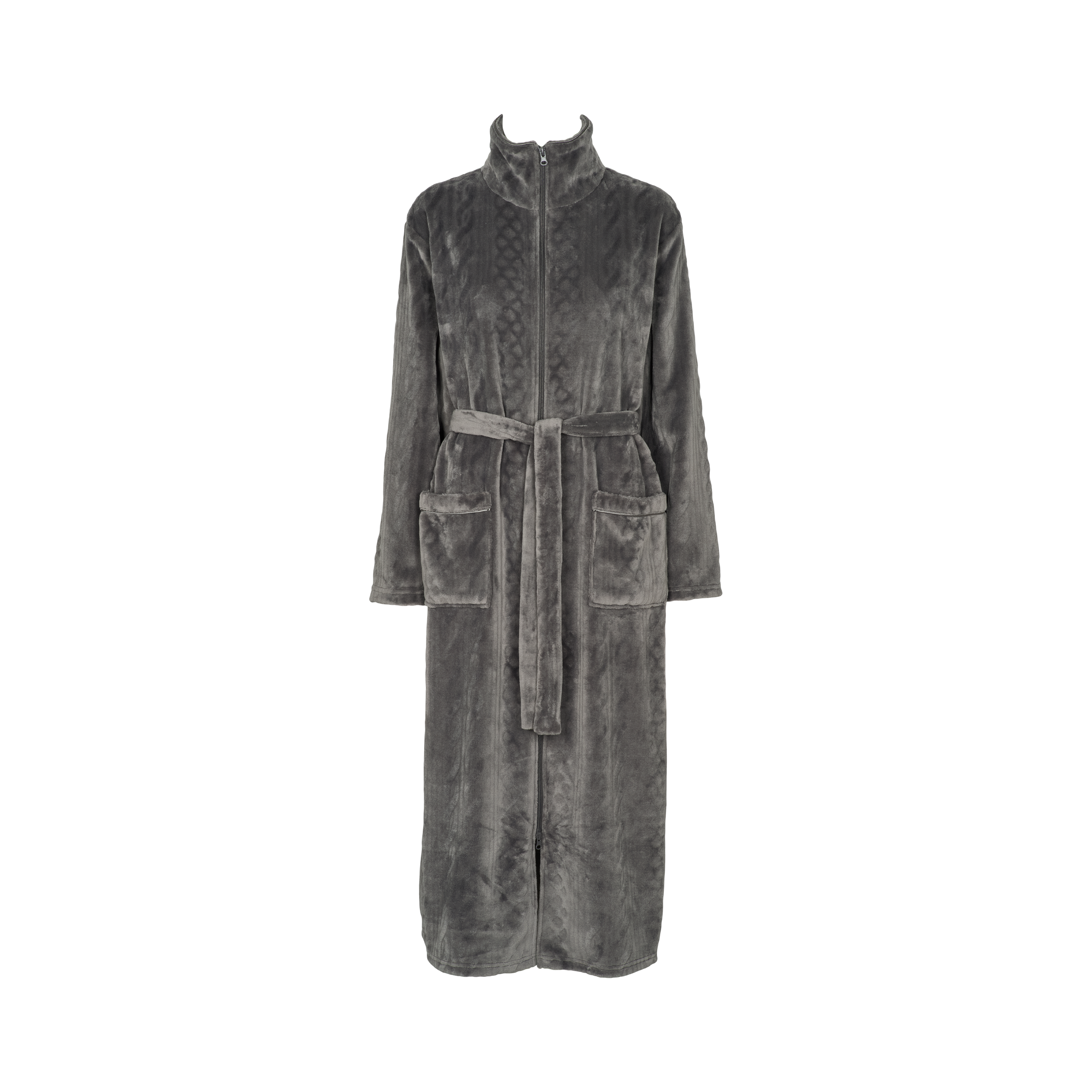 Farah robe w zipper I farven Magnet forfra