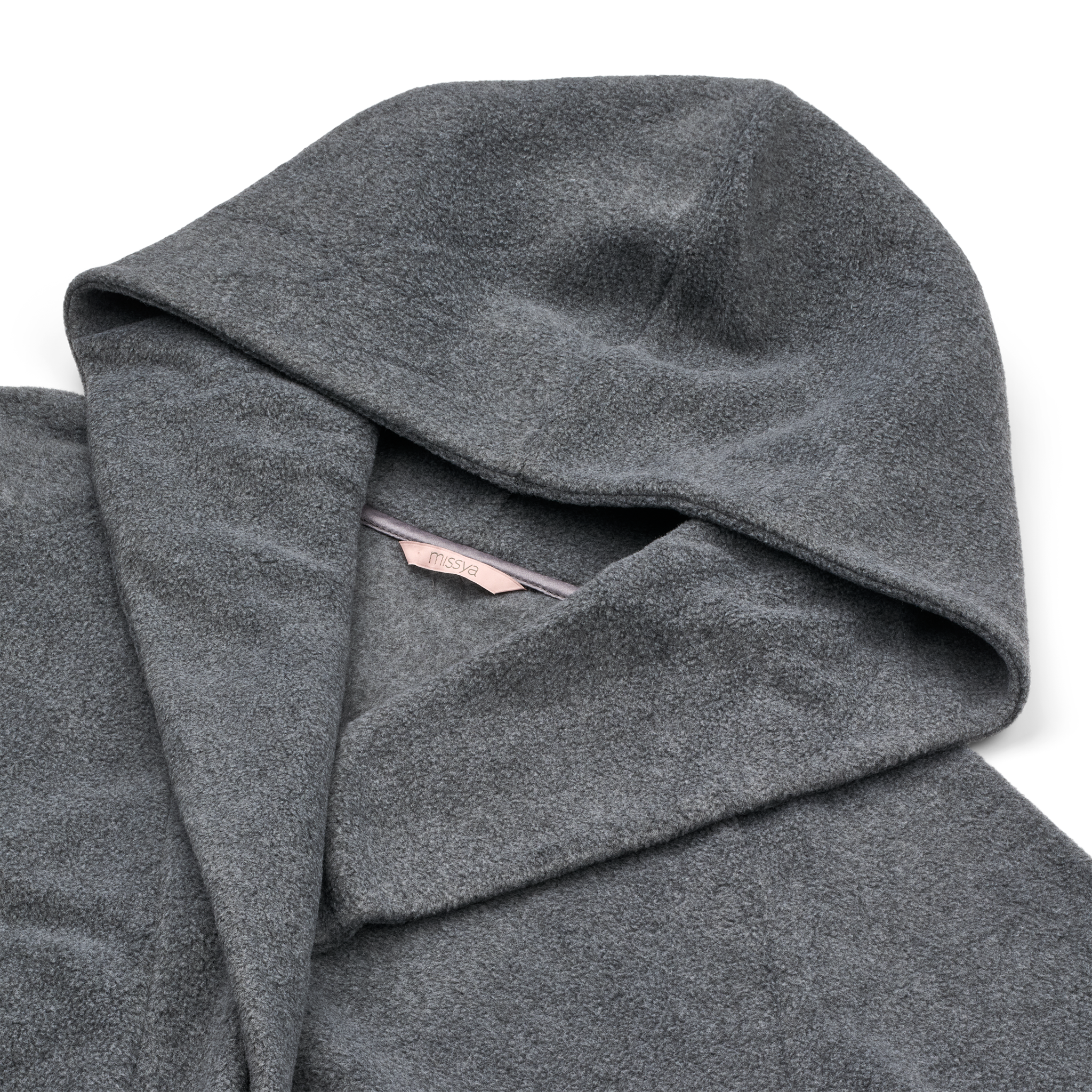 Fabiola robe  - Dark grey melange