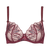 Emily wire bra Windsor Wine forfra