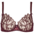 Emily wire bra  - Wine