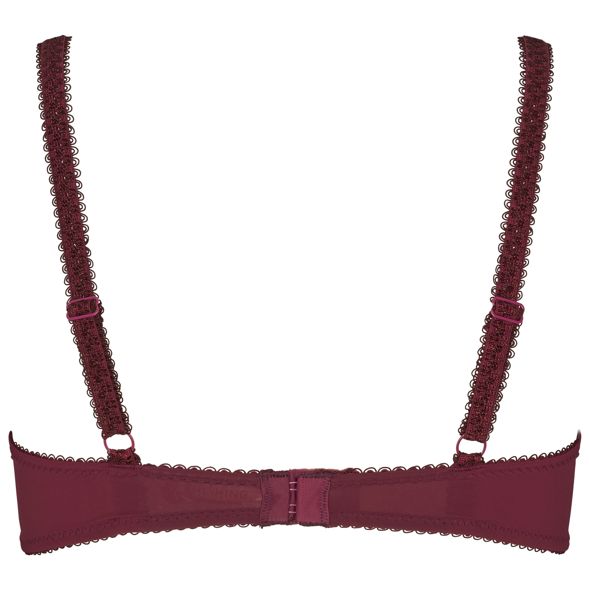 Emily wire bra  - Wine