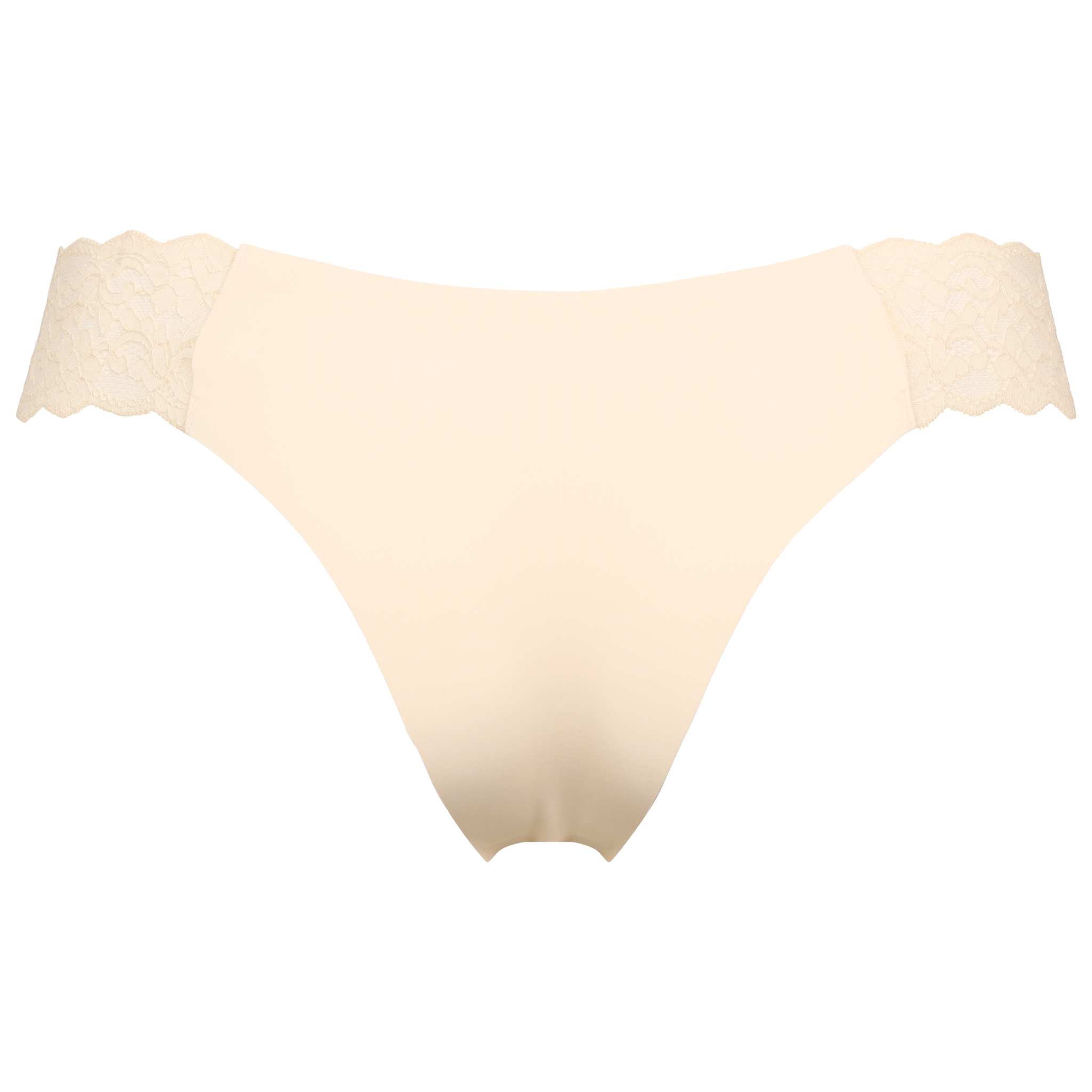 Seamless string w lace on side 3-pack - Light blue