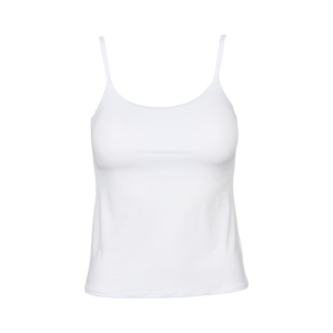 Soft feel 360 top w bra White forfra