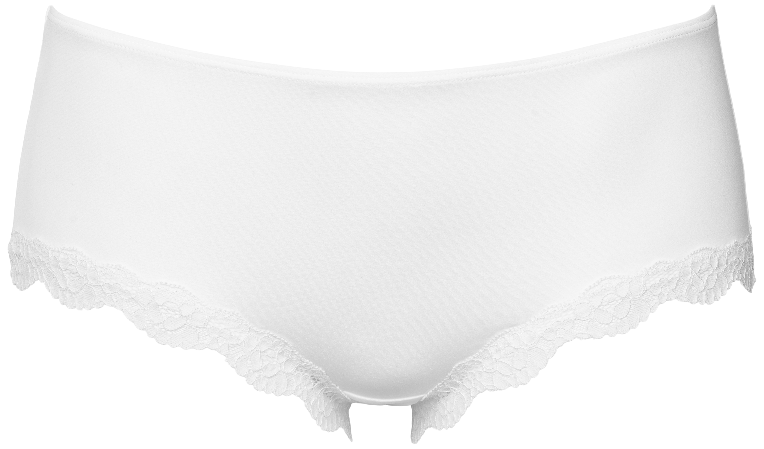 Soft feel 360 panty i White forfra