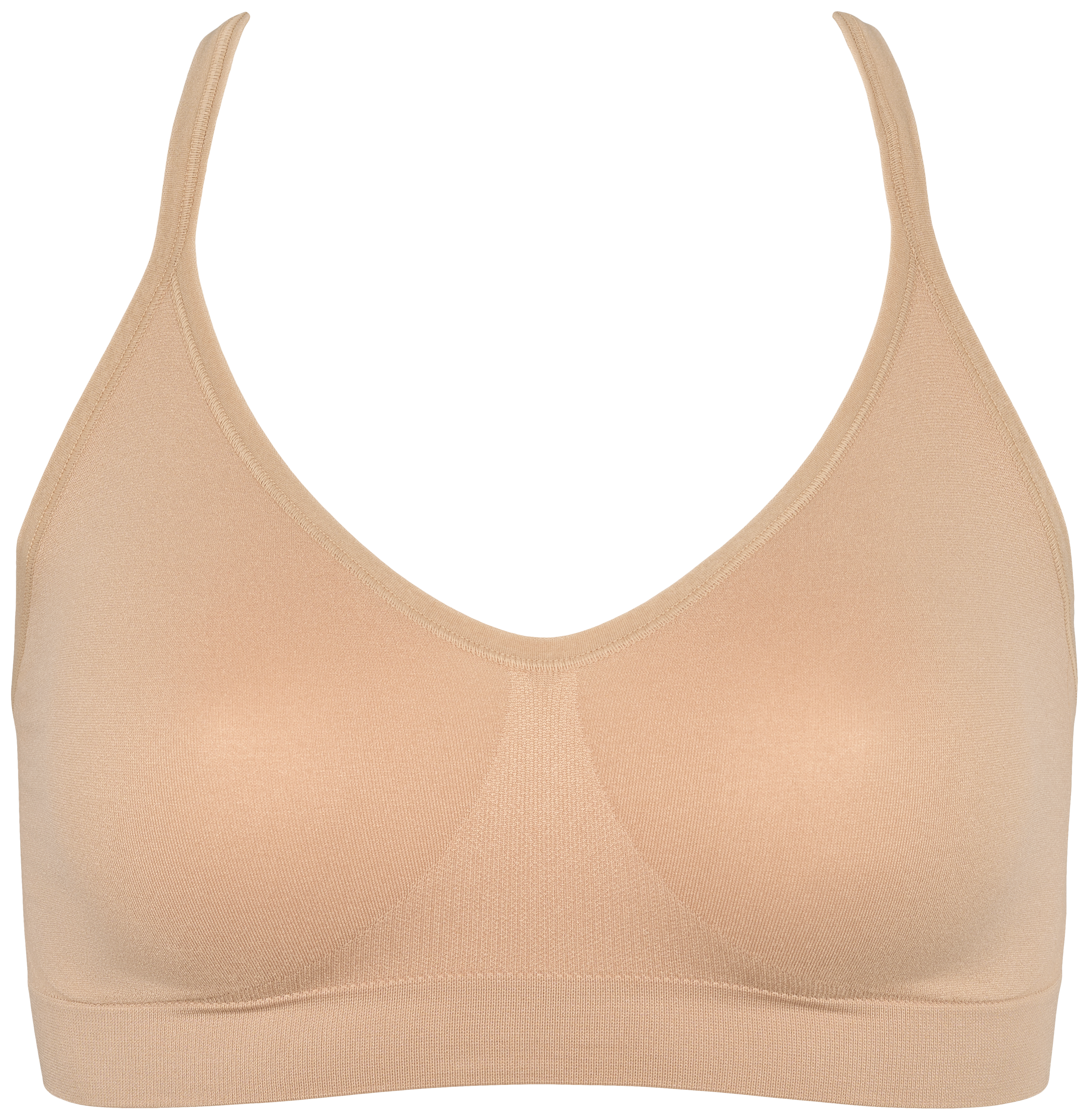 nude bh top