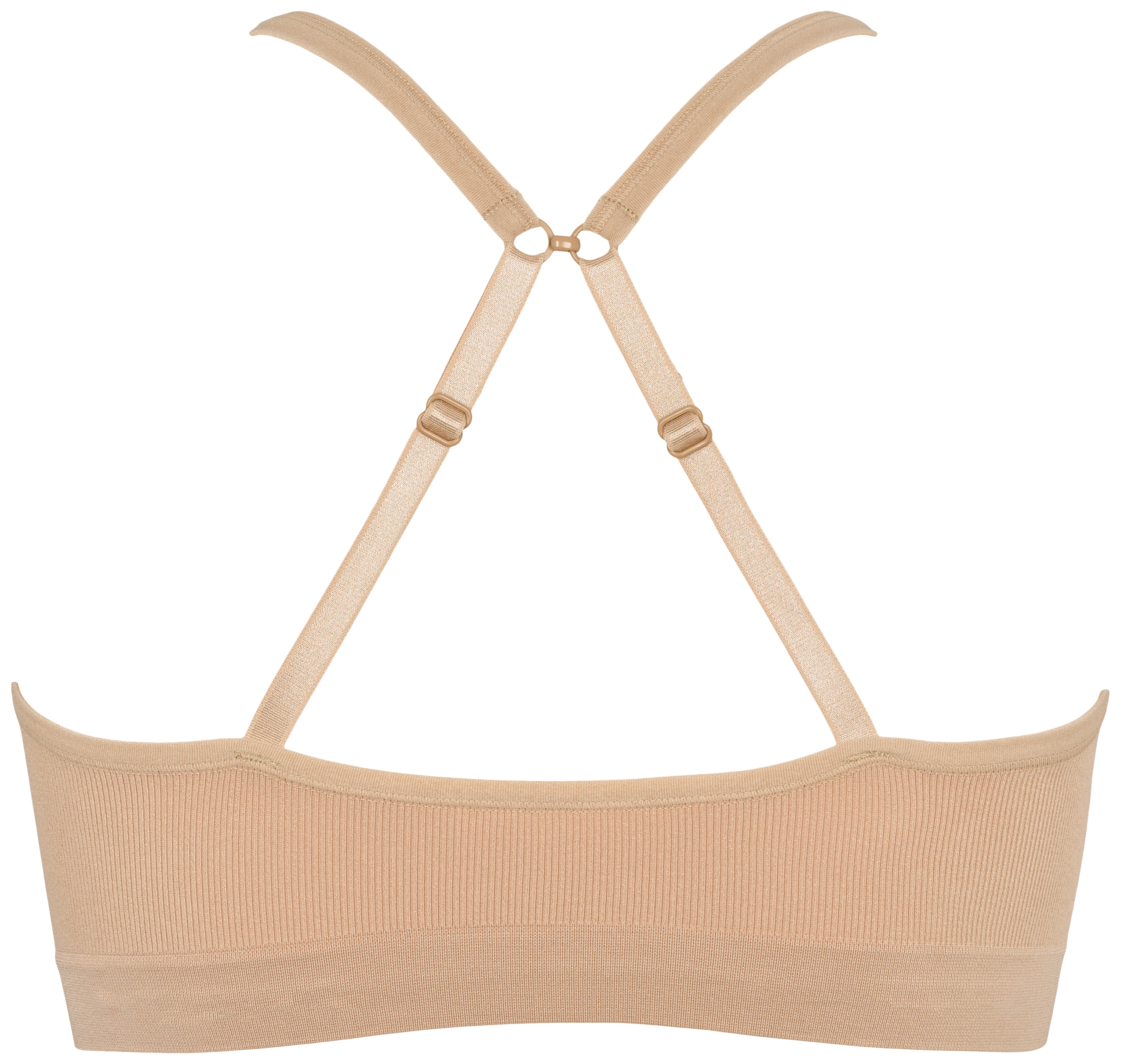 nude bh top