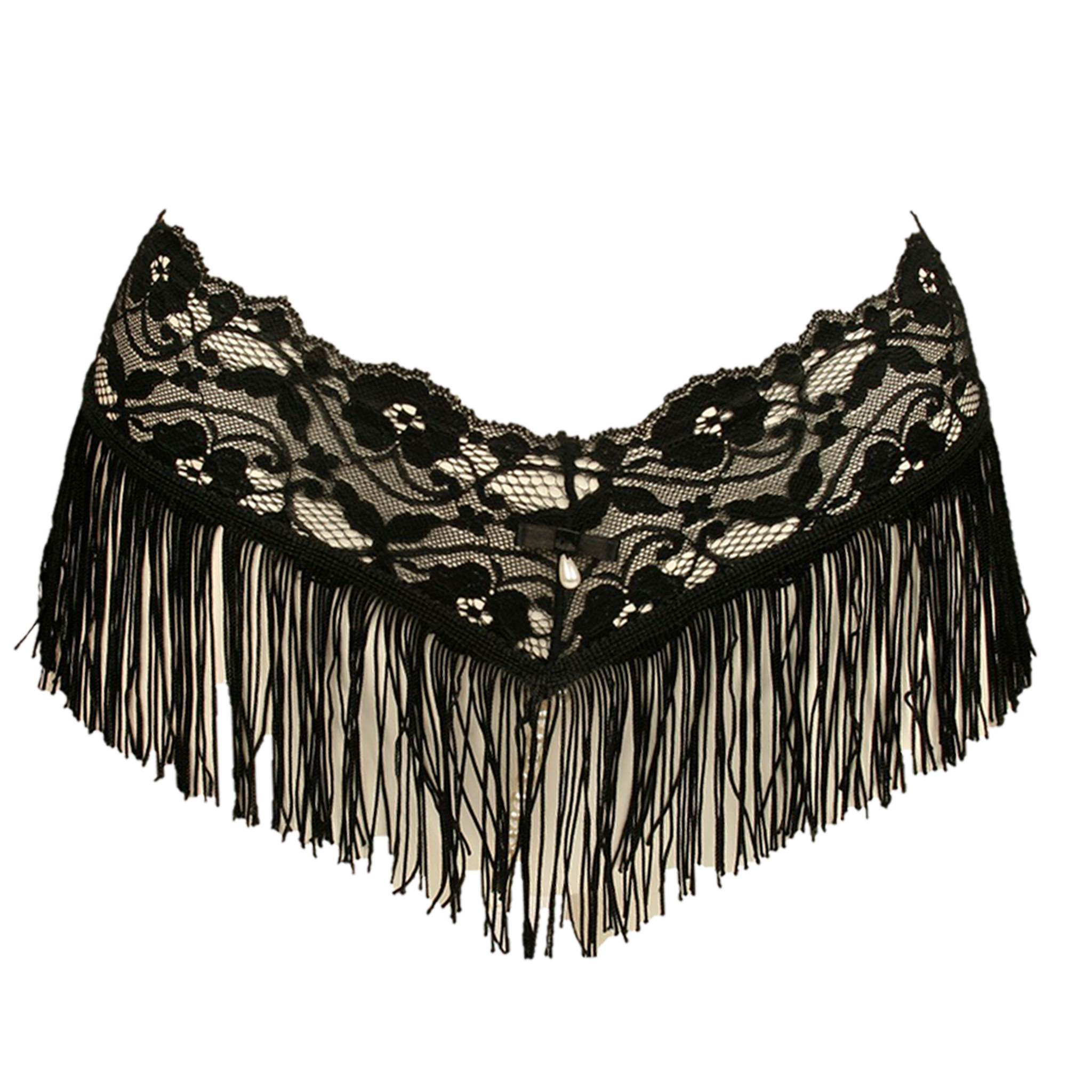 Rapunzel string - Black