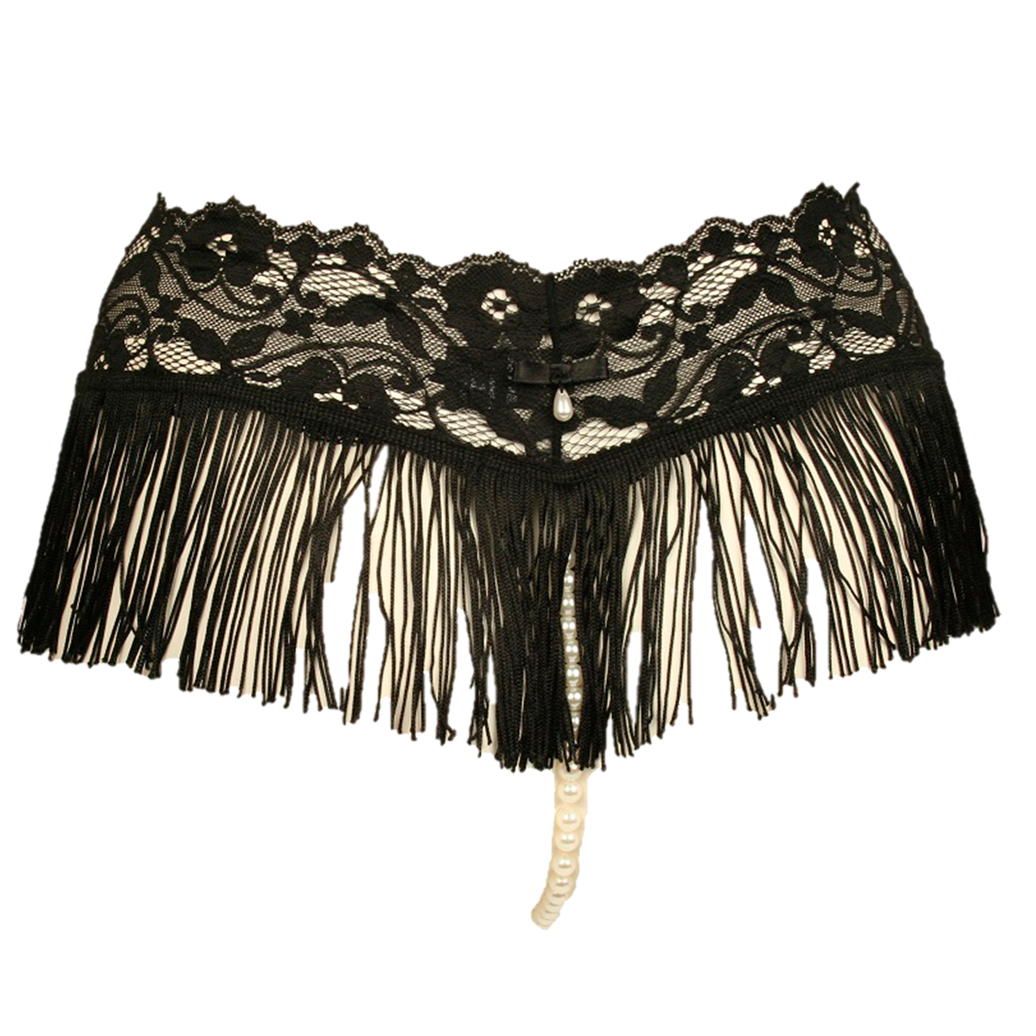 Rapunzel string - Black
