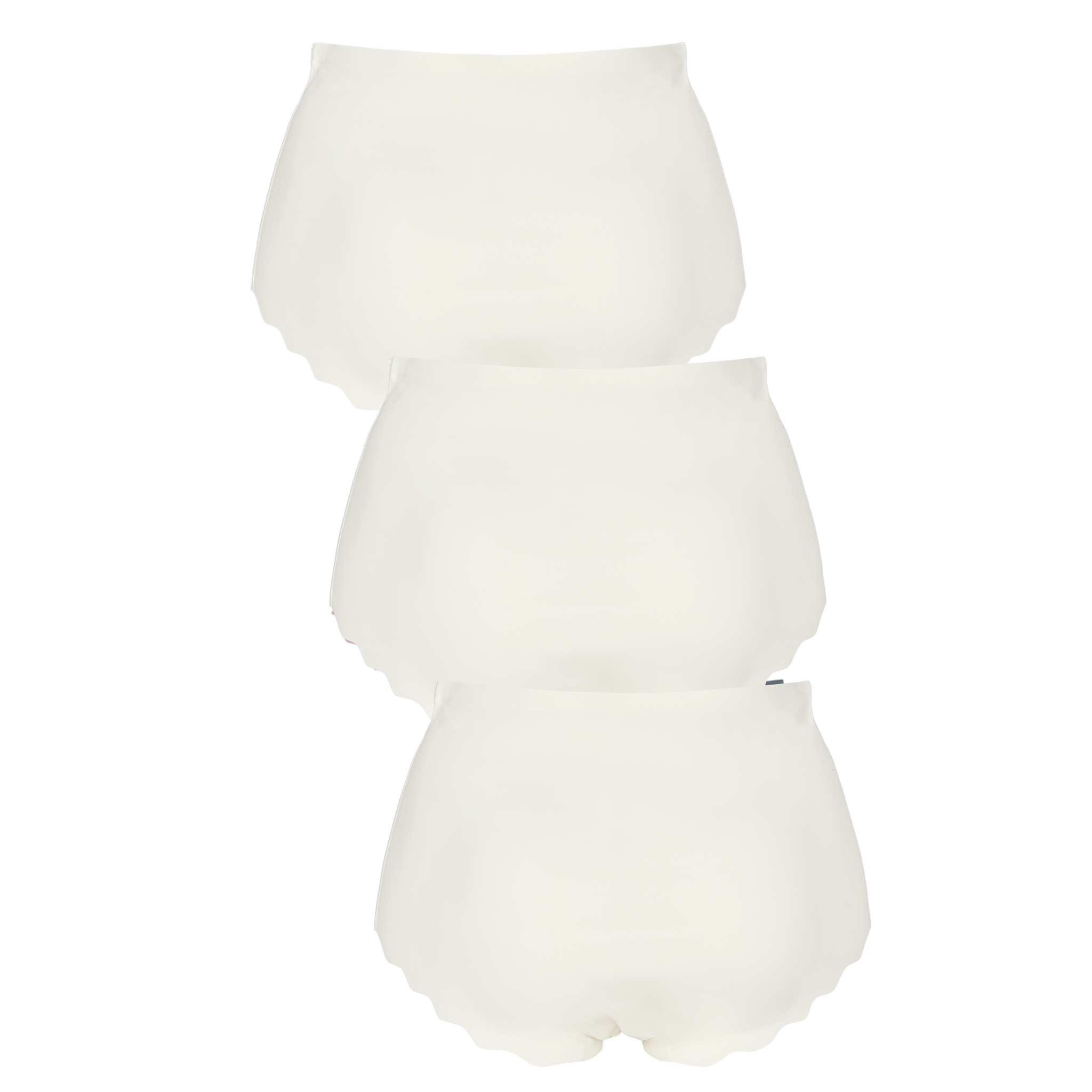Seamless maxi 3-pack - Ivory