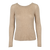 Brun strik pullover