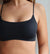 Seamless bra soft på model