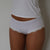 Soft feel panty white på model