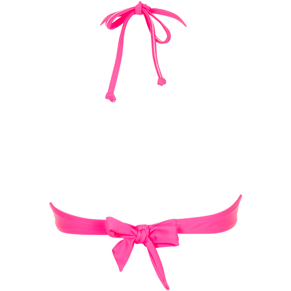 Bagside af pink bikini top fra missya